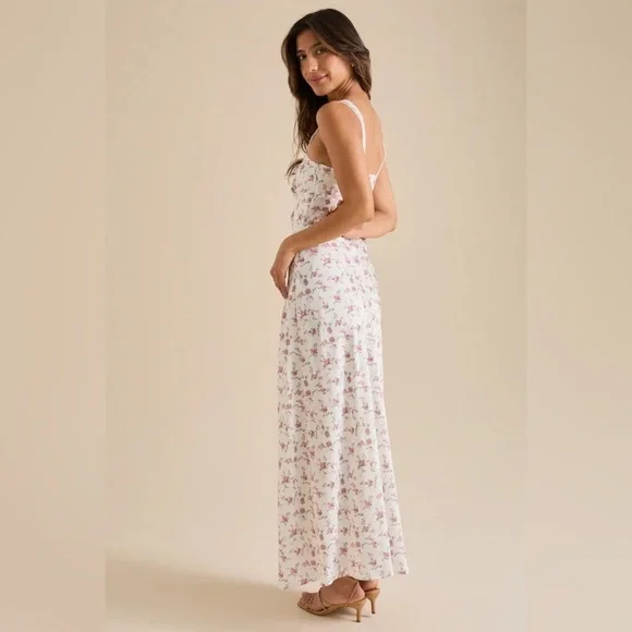 New with tags Altar’d state Kya Floral Midi Dress - Picture 4 of 4